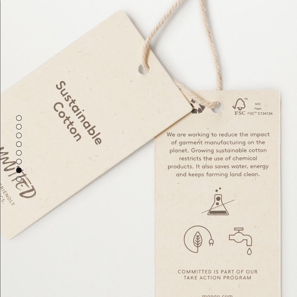 NWT- Mango- Broderie Anglaise Dress - Picture 5 of 7